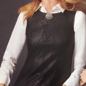 CAbi Faux Leather shell size 4